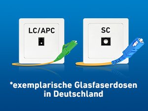 Glasfasedose identifizieren